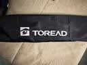 探路者（TOREAD）喀纳登山杖碳纤维伸缩手杖户外徒步超轻便携爬山装备拐杖 燎原红 实拍图