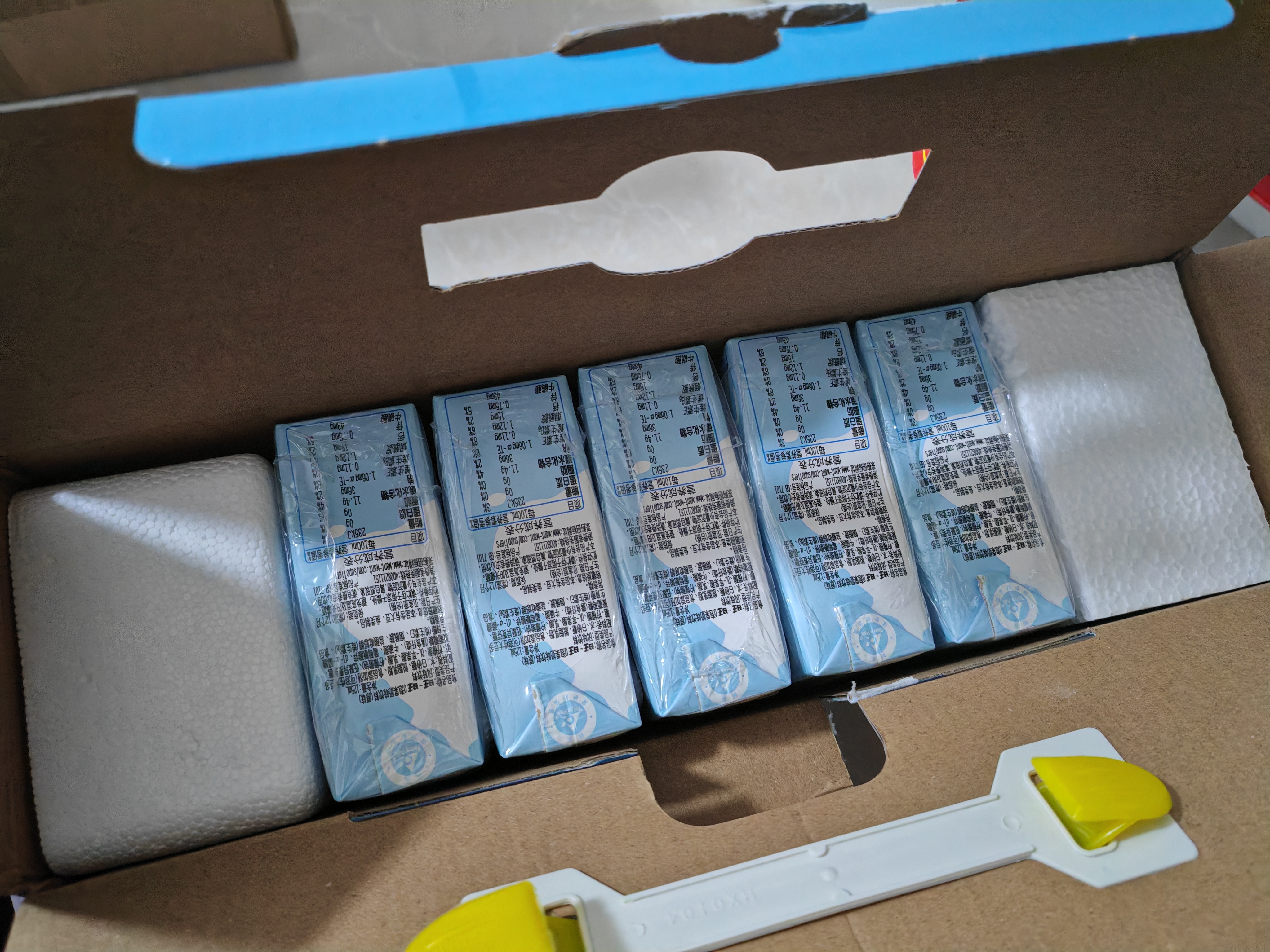 旺旺O泡果奶味饮料125ml*20盒 礼盒装 中秋送礼 实拍图