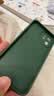 奶小鸭 适用苹果12手机壳 iphone12保护套镜头全包硅胶防摔超薄创意卡通简约网红软壳男女款 苍岭绿 实拍图