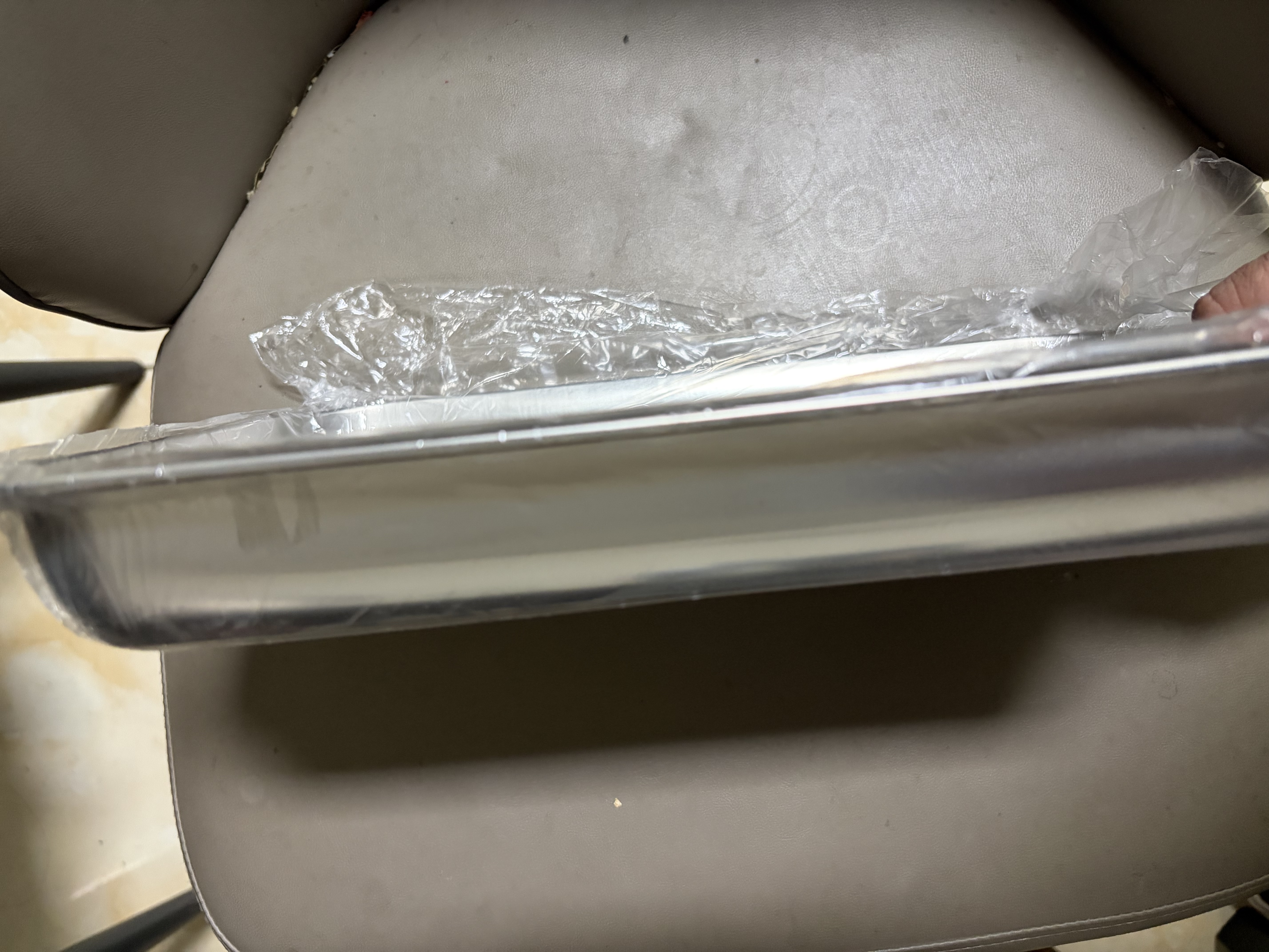 美厨（MAXCOOK）304不锈钢盘子方盘 加深方盘长方形餐盘 烧烤托盘31.5cm MCFT2359 实拍图