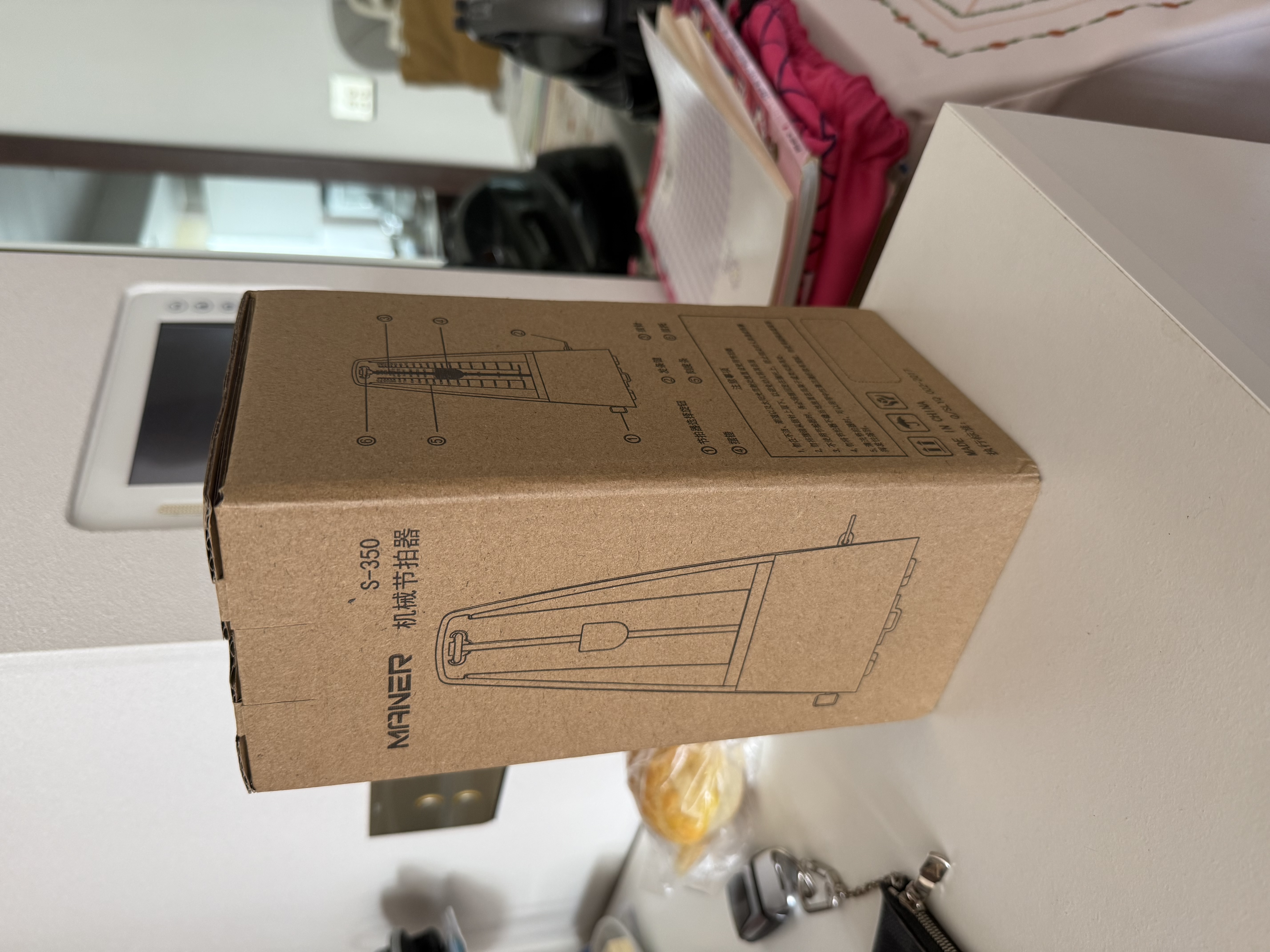 曼尔乐器机械节拍器钢琴考级专用吉他古筝小提琴二胡通用 乐器配件 实拍图