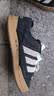 adidas ENTRAP美式校园风运动鞋少年感复古篮球风板鞋阿迪达斯   白色/金属暗银   38.5 实拍图