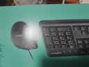 罗技（Logitech）MK120 键鼠套装 有线键鼠套装 办公键鼠套装 电脑键盘 USB即插即用 全尺寸 黑色 实拍图
