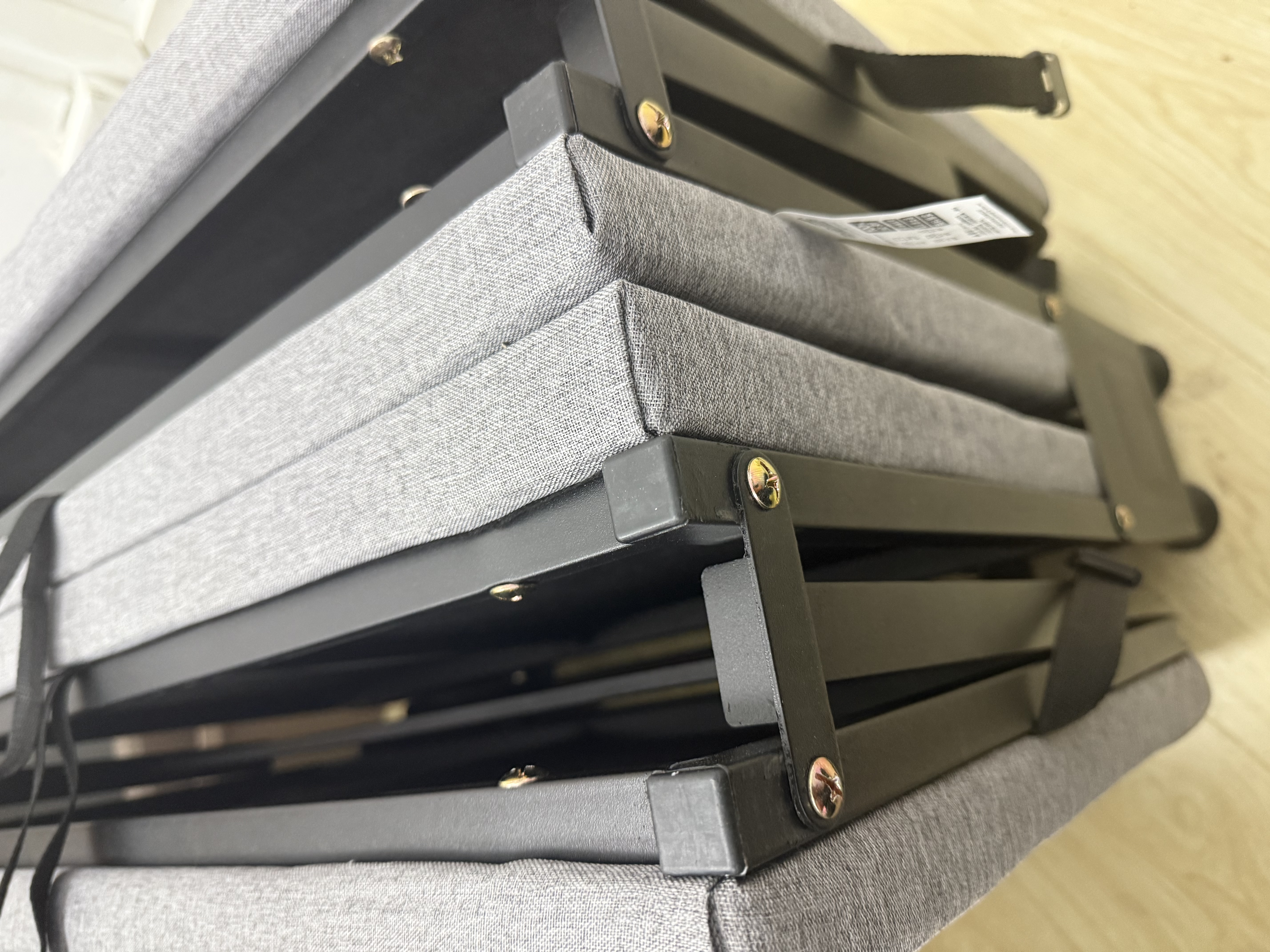 臣品优选折叠床午休床单人床办公室午睡床硬板四折床家用简易陪护行军床 95%选择-京速达【加厚海绵款-宽70cm】 实拍图