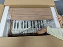 NEW CLASSIC TOYS儿童钢琴玩具木质电子琴男女孩音乐早教一岁婴儿宝宝生日周岁礼物 25键胡桃木色【木质电子钢琴】 荷兰品牌 小钢琴益智玩具1-3-6岁 儿童节日礼物 实拍图