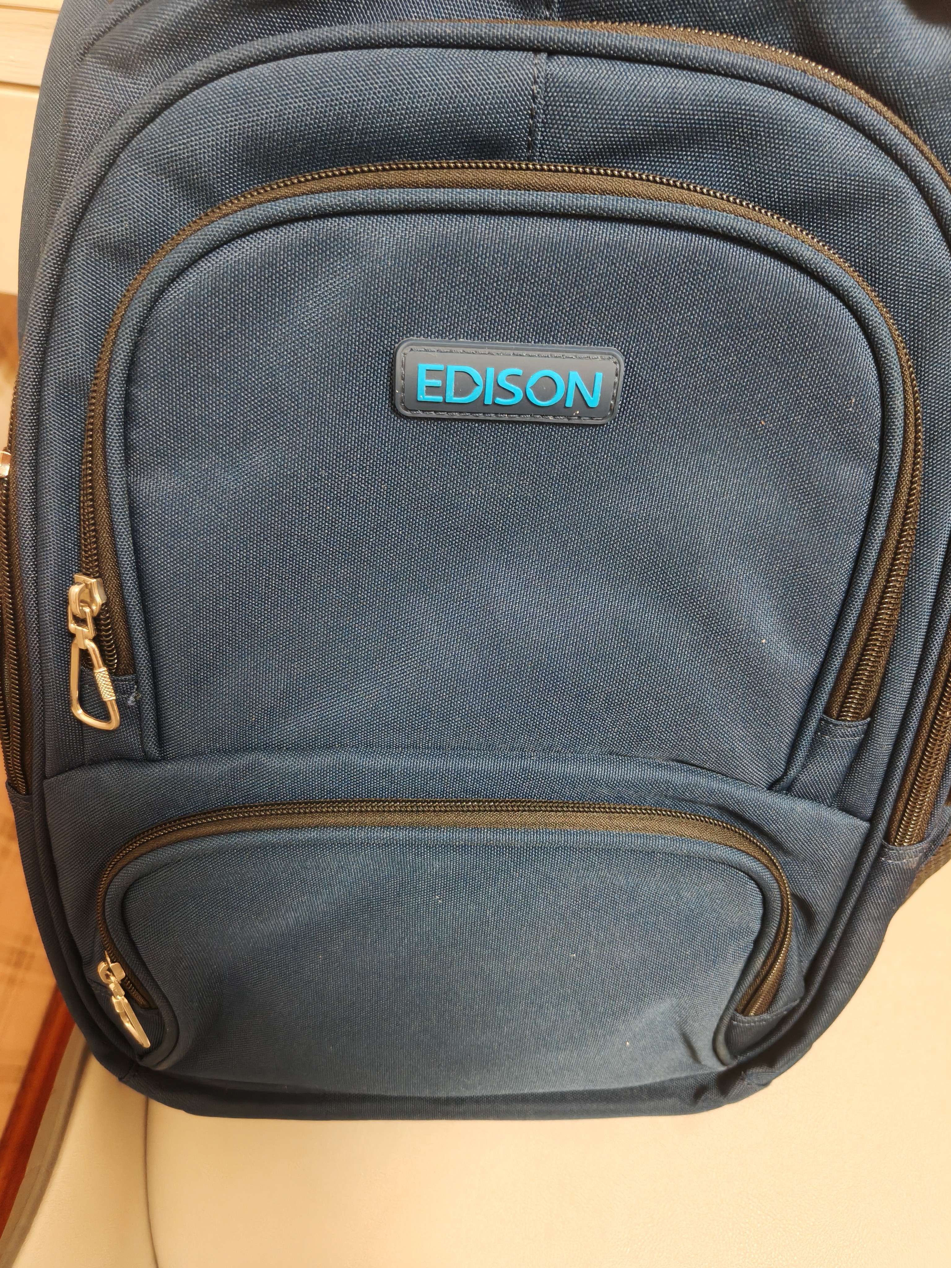 Edison爱迪生初中生书包护脊防泼水大容量小学生高年级校园背包L796-3 实拍图