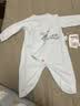 童泰婴儿连体衣春秋季纯棉新生儿衣服宝宝蝴蝶爬服和尚服蓝色59cm 实拍图