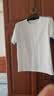 网易严选26新品纯棉短袖T恤 新疆棉内搭圆领男女同款 10A抗菌 短袖款-经典白 棉柔T3.0升级 M 建议165-170CM，120-140斤 实拍图