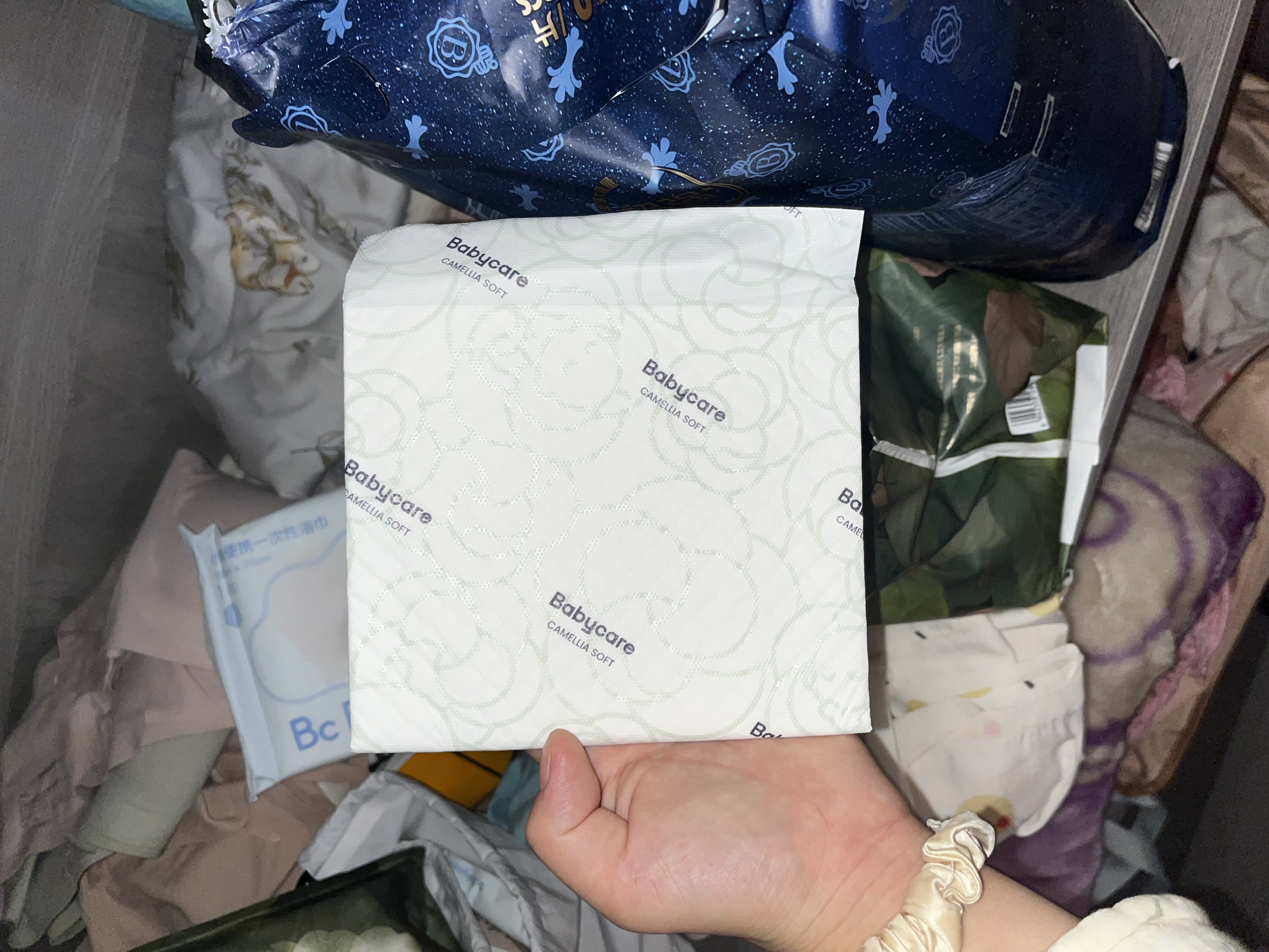 babycare皇室狮子王国弱酸纸尿裤新生儿NB68片(<5kg)婴儿尿不湿亲肤 晒单实拍图