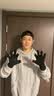 南极人手套男冬季钓鱼防风保暖冬天防寒加绒户外骑车骑行运动手套 黑色 实拍图