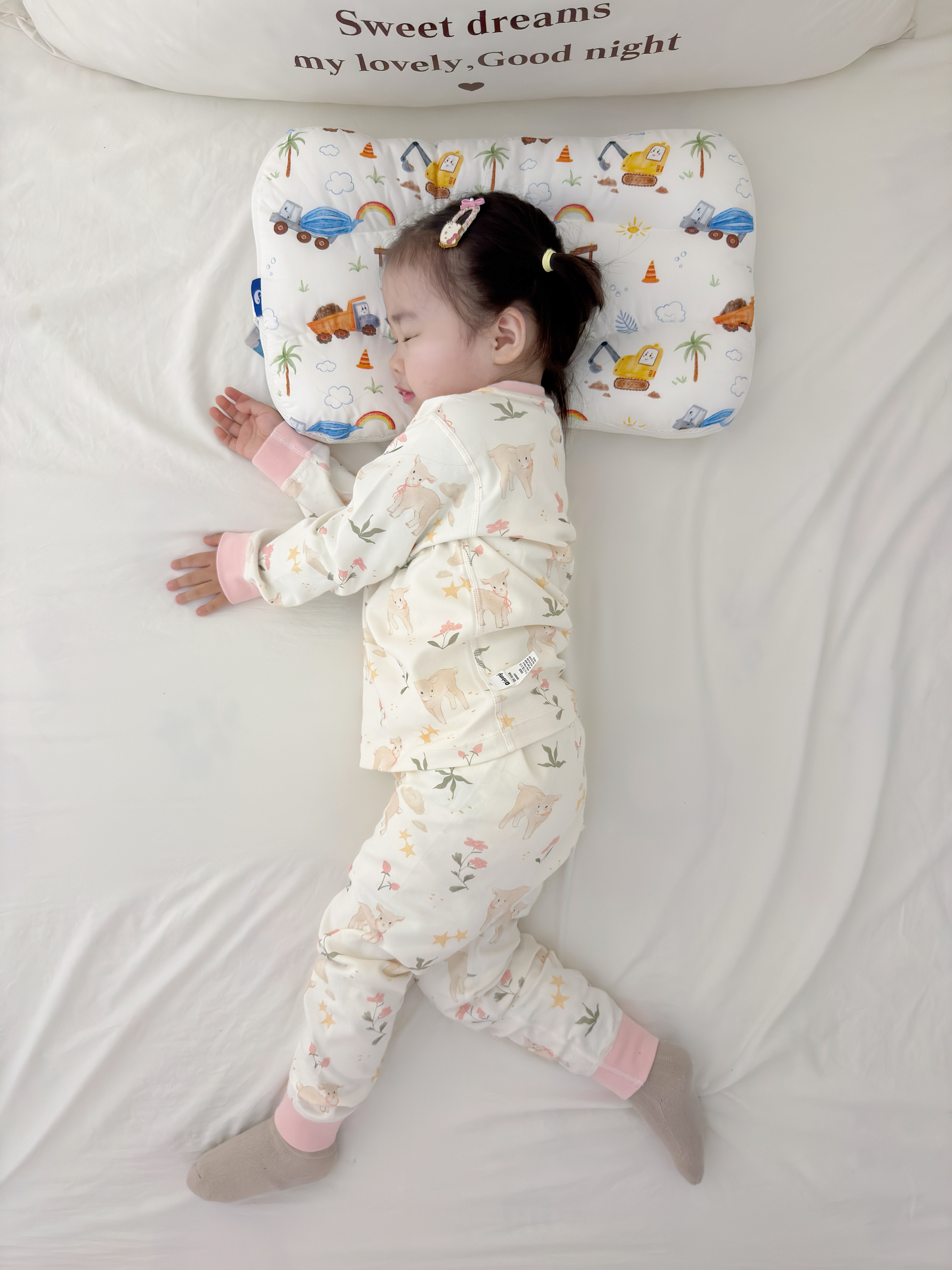 康贝邦（KangBeiBang）儿童枕头3到6岁婴儿枕头京东自营宝宝枕头幼儿园枕头小孩枕头纯棉 实拍图
