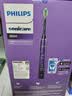 飞利浦（PHILIPS）电动牙刷高端钻石9系 10倍洁净去除99.9%牙渍 送男士/女友HX9911/69紫 实拍图