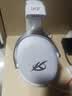 iKF V11 Pro2.0四模游戏耳机头戴式无线电竞7.1声道蓝牙屏显2.4G接收器FPS专用三角洲听声辨位 银白色 实拍图
