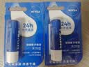 妮维雅（NIVEA）天然型润唇膏双支装4.8g*2男女适用滋润保湿打底生日礼物送女生 实拍图