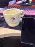 网红新款叠叠马克杯宿舍家用可爱狗陶瓷杯水杯礼物茶杯咖啡杯 奶油色 1个 280ml 奶白礼帽小狗叠叠杯【无盒装】 实拍图