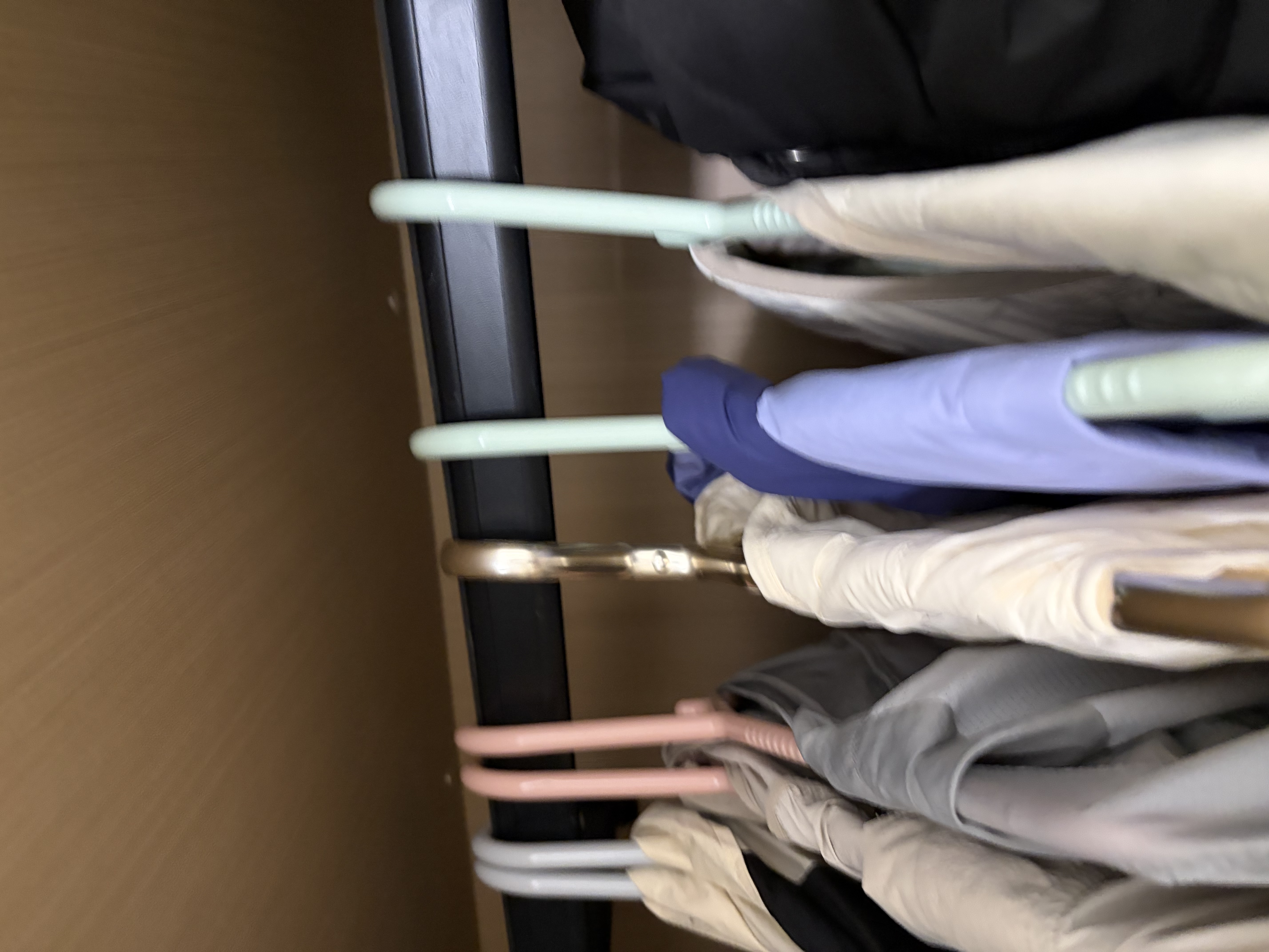 茶花大衣架 晾衣架子 衣服架衣挂架晒衣架衣服撑子挂衣架 18只装 实拍图