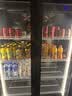新飞 （Frestec）网红商用啤酒柜保鲜柜风冷无霜全屏柜酒吧冰箱KTV冰柜双开门冷藏柜饮料蛋糕酒水玻璃门立式展示柜 双门轻奢款1000*580*1800【风冷无霜+免倒水】 实拍图