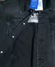 真维斯（Jeanswest）夹克男士2026秋季牛仔夹克痞帅潮工装翻领外套男黑灰色3XL 实拍图