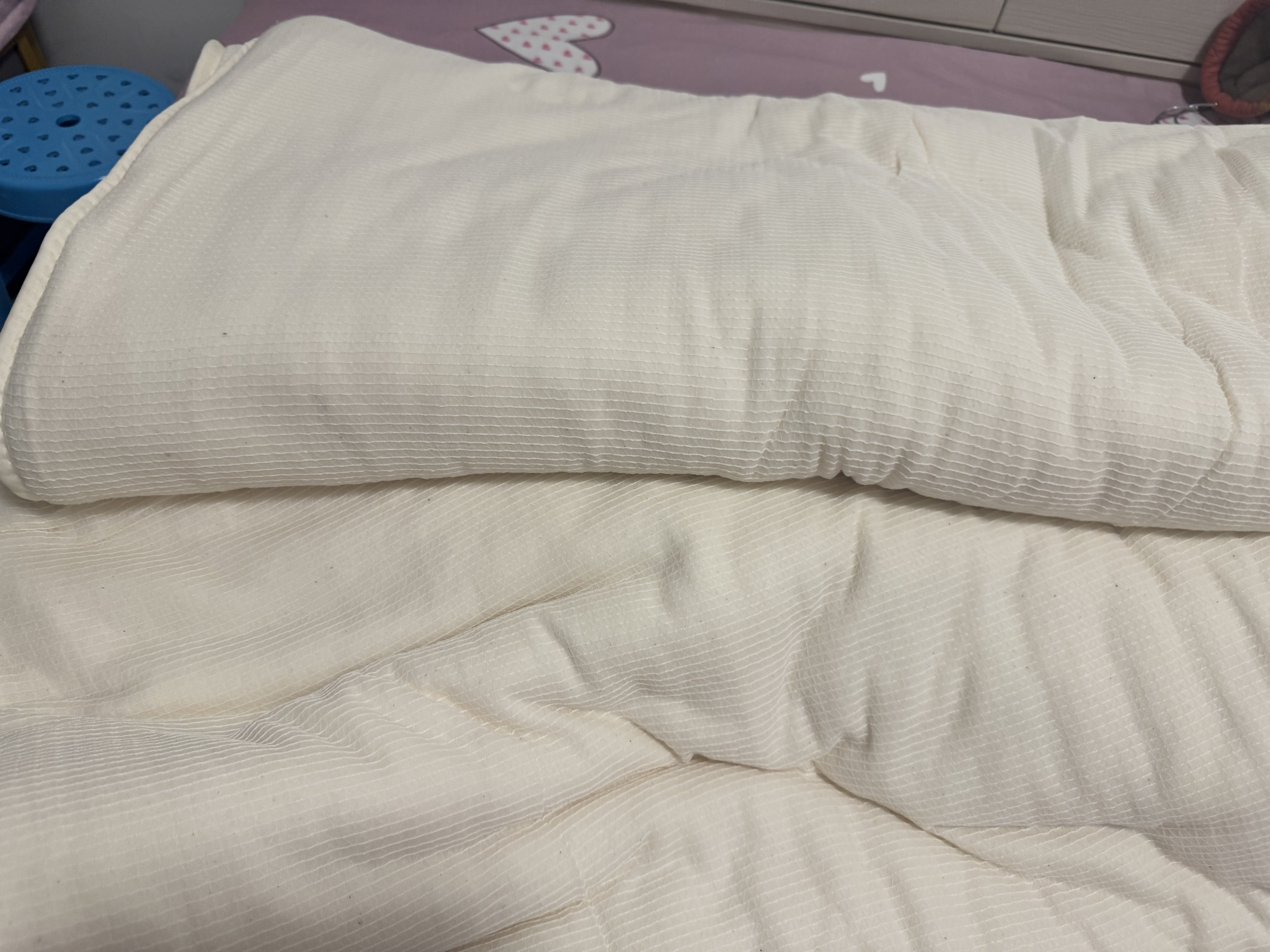 源生活新疆棉花被100%棉 冬季加厚全棉絮被褥 双人冬被子 12斤200*230cm 实拍图