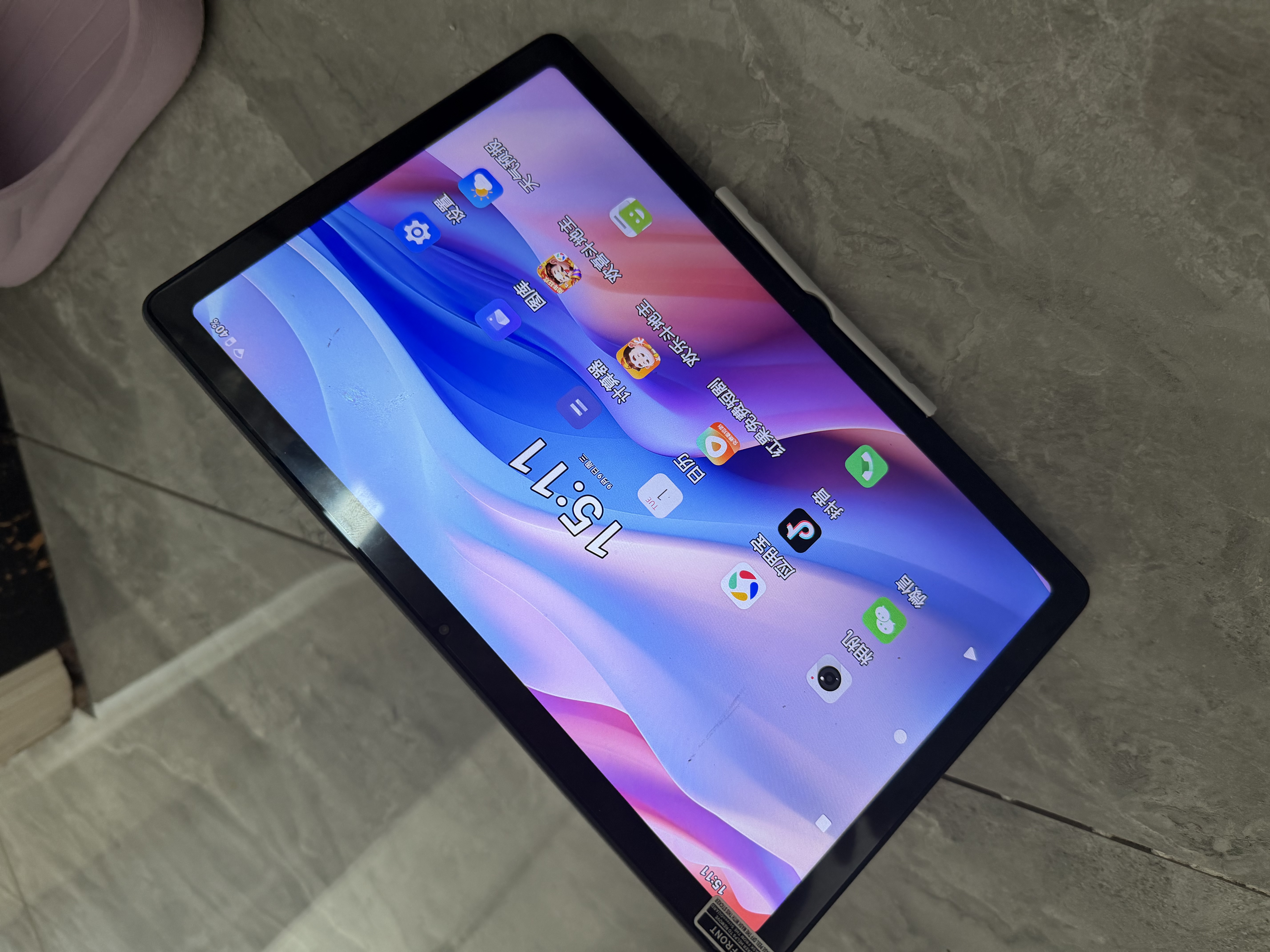 宏碁（acer）平板pad10.4英寸2k高清全面屏4G插卡全网通话低蓝光护眼电脑pad8GB+256GB灰 实拍图