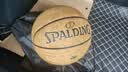 斯伯丁（SPALDING）篮球飞行员06十字型防尘吸湿皮料室内外通用7号成人青少年77-739Y 实拍图