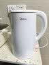 美的（Midea）电热水壶烧水壶1.7L304不锈钢0涂层双层隔热自动断电1500W养生冲奶2026新款 MK-SH17M130 实拍图