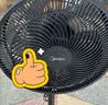 美的（Midea）【超级单品】七叶轻音立式电风扇家用柔风落地扇台式桌面小型风扇大风量节能摇头宿舍电扇 SAF30AB 实拍图