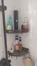 佳帮手浴室置物架卫生间墙上置物架免打孔壁挂厕所洗漱台三角收纳架子 实拍图