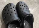 卡骆驰（CROCS）白鹿同款云朵洞洞鞋|206750 黑色-001 37/38(240mm) 实拍图