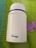 象普（SHINPUR）闷焖烧杯迷你辅食保温罐外出饭盒桶小型婴儿焖粥壶儿童开学汤杯 纯真白 750ml 实拍图