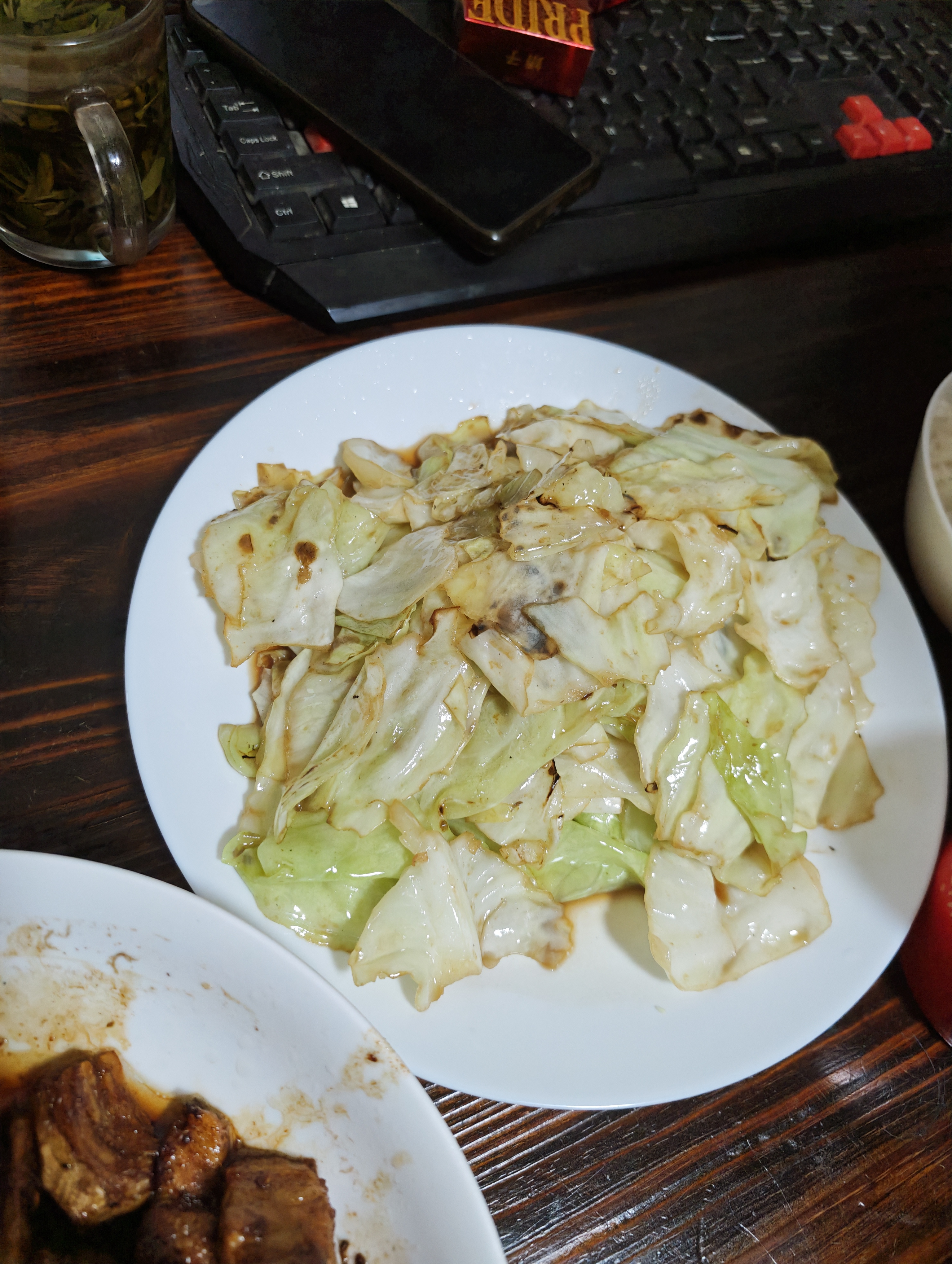 瓷侠客盘子菜盘家用白色骨瓷餐具碟子陶瓷餐盘套装骨碟饺子盘深盘饭盘 8英寸常用菜盘（10个装） 20.6cm 实拍图