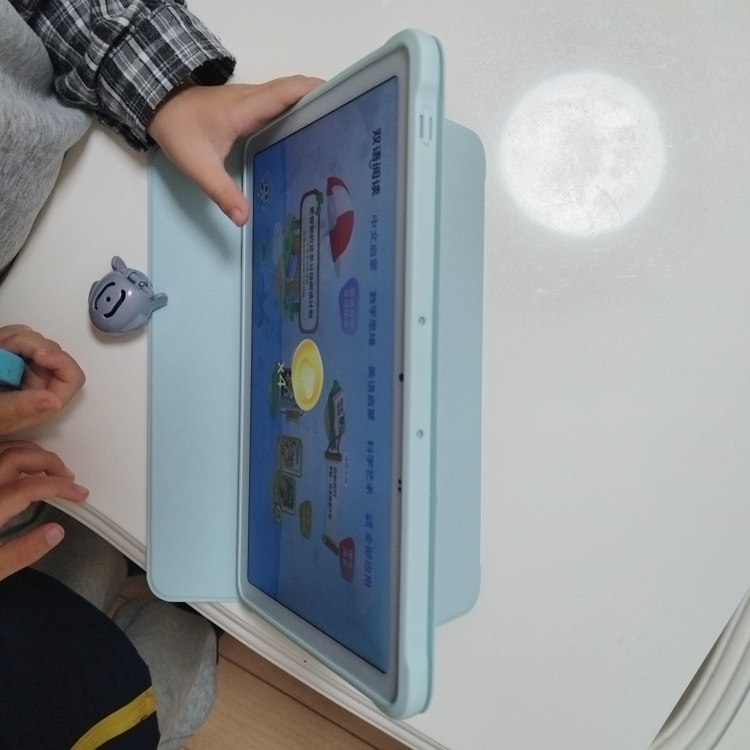 小课屏京东方C3 AI学习机 幼小启蒙小学初高中同步网课机类纸护眼平板儿童辅导机 10.1英寸6+256G 实拍图