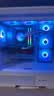 利民（thermalright）TL-C12CW-S  白色argb12cm机箱风扇 幻彩风扇ARGB 4PIN PWM调速风扇 实拍图