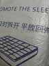 曼克顿（MANKEDUN）乳胶床垫加厚记忆棉榻榻米抗压单双人家用宿舍床褥子床垫子 R白蓝（厚度约5cm） 90cm*190cm【大牌平替 无溢价】 实拍图
