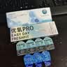 海昌优氧PRO日抛隐形眼镜10片装 透明近视眼镜 裸感水润镜片 700度 实拍图
