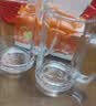 青苹果加大无铅钢化耐热耐摔玻璃杯500ml*6只+云涧耐热凉水壶1950ml家用 实拍图