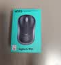 罗技（Logitech）M185鼠标 无线鼠标 办公鼠标 对称鼠标 黑色灰边 带无线2.4G接收器 实拍图