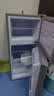 志高电冰箱双门家用节能冰箱出租屋冷藏冷冻环保迷你冰箱办公室公寓租房宿舍低噪电冰箱 【配置升级 S198加厚款】银色一级能效 实拍图