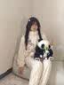 猫人（MiiOW）珊瑚绒睡衣女秋冬加绒加厚女士家居服法兰绒可外穿长袖居家服卡通 3611-主图款【立领法兰绒保暖睡衣-防寒必备 L 【推荐体重100-120斤】 实拍图