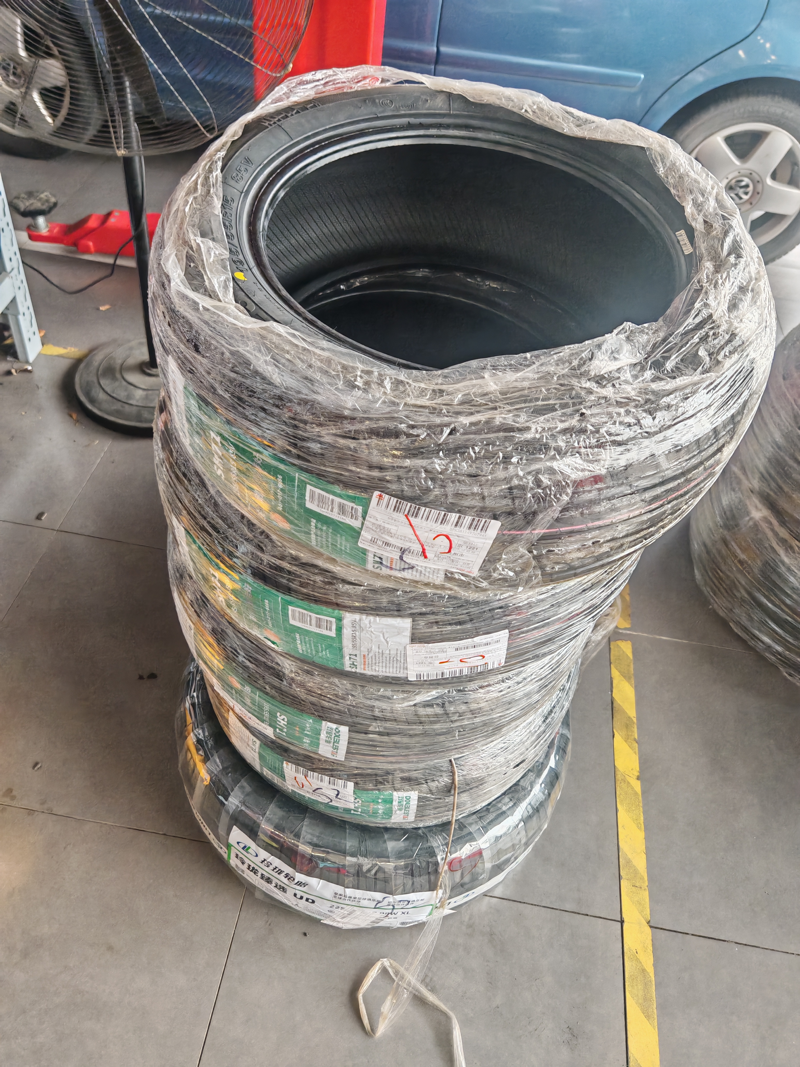 双星JUOGO轮胎 195/55R15 85V SH71适配凯越/悦翔V7/奇瑞E5/A5 实拍图