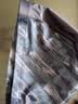 李宁（LI-NING）泳帽男女长发舒适布游泳帽时尚护耳不勒头印花泳帽6282蓝 实拍图