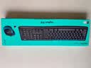 罗技（Logitech）MK275 键鼠套装 无线键鼠套装 办公键鼠套装 全尺寸 商务键鼠套装 带无线2.4G接收器 黑蓝色 实拍图