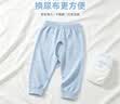 婧麒（JOYNCLEON）宝宝开裆裤薄款婴儿七分裤网眼透气睡裤宽松空调裤子Jkz198933 实拍图