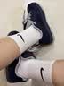 耐克（NIKE）正品NIKE耐克袜子纯棉男女跑步运动篮球袜中长筒四季款透气毛巾底 四季款--中筒（黑色3双+白色3双） M码（38-42鞋码） 实拍图