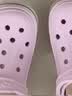 CROCS卡骆驰贝雅卡骆班洞洞鞋轻便拖鞋男鞋女鞋一脚蹬休闲鞋|205089 芭蕾粉/糖果粉-6TG（含智必星） 39 (240mm) 实拍图