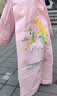 牧萌儿童雨衣带书包位男女童女孩小学生上学防雨开学必备2026新款 实拍图