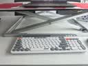 宏碁（acer）无线蓝牙双模键盘OKW215/OKR281 轻薄人体工学办公家用商务电脑笔记本手机平板通用 灰白 实拍图