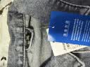 真维斯（Jeanswest）夹克男士2026秋季牛仔夹克痞帅潮工装翻领外套男蓝色2XL 实拍图