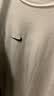 耐克（NIKE）男子运动T恤夏季简约舒适纯棉圆领运动服BV0508-100白M 实拍图