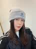卡尔美（KELME）帽子男女秋冬季保暖户外滑雪毛线帽冷帽针织帽骑行防寒运动护耳帽 实拍图